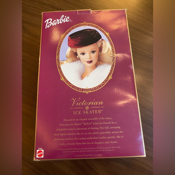 Brand New Special Edition Victorian Ice Skater Barbie Doll Mattel - Picture 7 of 16